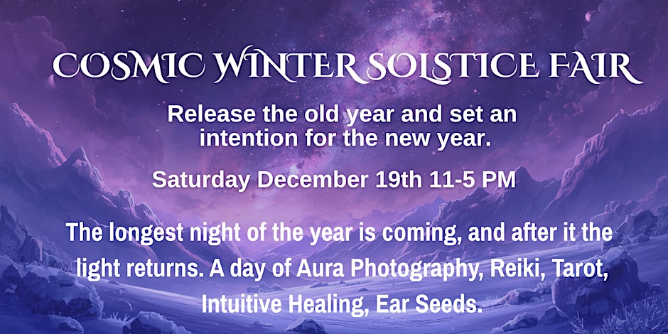 Cosmic Winter Solstice Fair