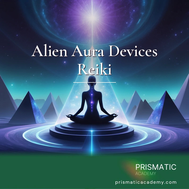 Alien Aura Devices Reiki distance Reiki attunement, Detecting and releasing extraterrestrial energetic implants lodged in the human aura by Prismatic Flower Essences