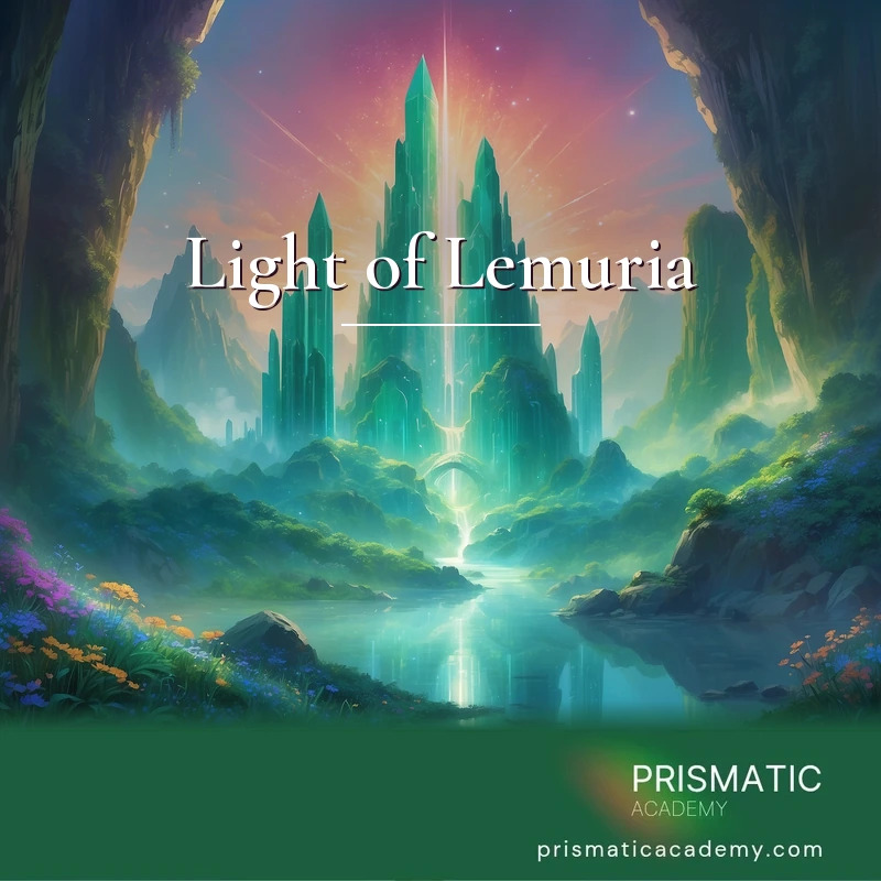 Light of Lemuria distance Reiki attunement, the Lemurians and their Crystal City and Cave of Initiation, the awakened light and memory of the lost Pacific civilizat by Prismatic Flower Essences
