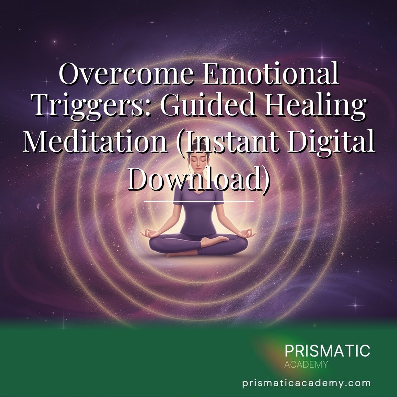 Overcome Emotional Triggers: Guided Healing Meditation (Instant Digital Download)
